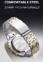 NAVIFORCE 8042 Men's High Quality/Luxury 3ATM Waterproof Watch for Men with Calendar Luminous