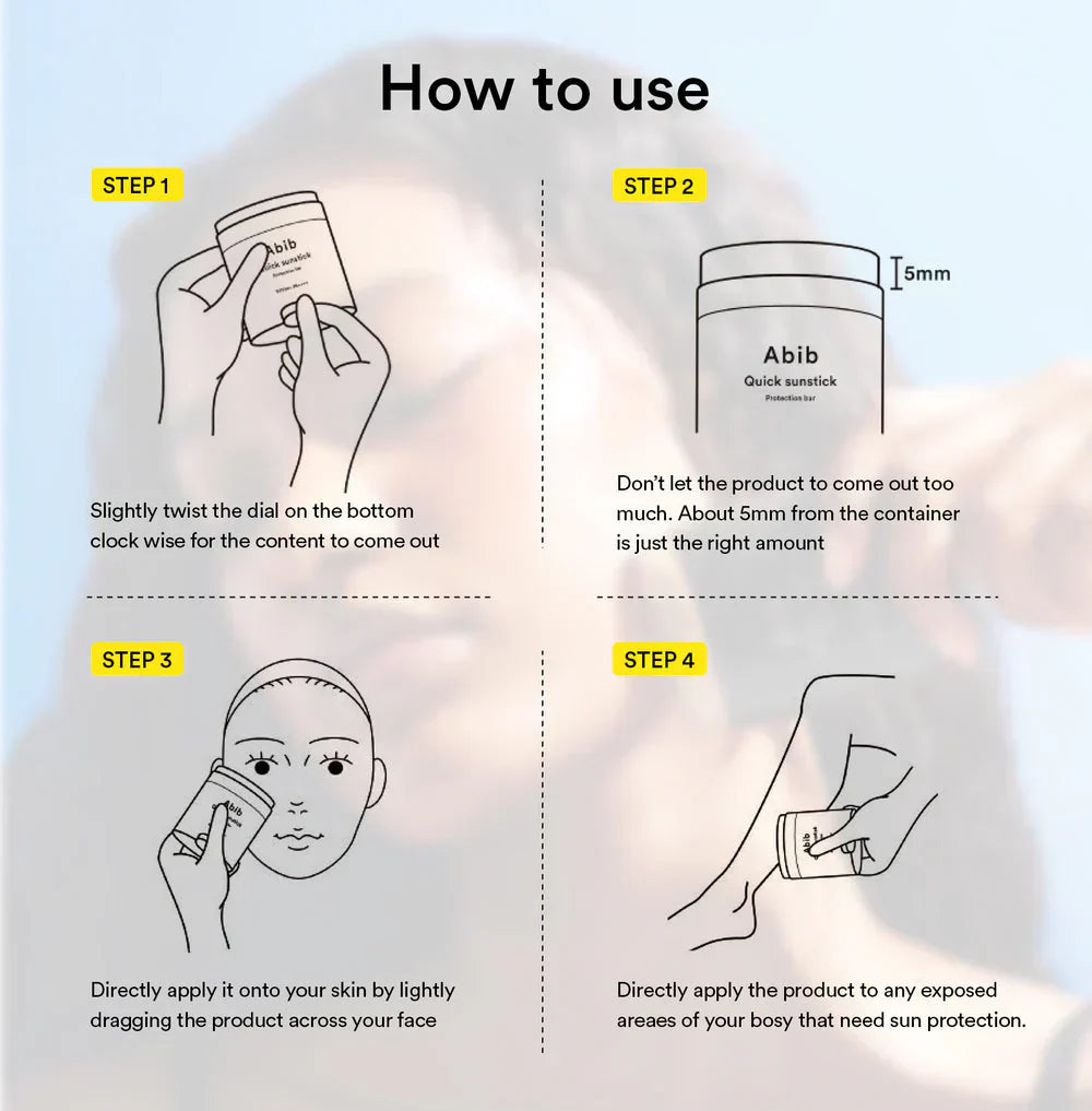Abib Quick Sunstick Protection Bar – SPF50+ PA++++ UV Defense Stick